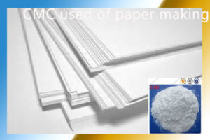 CMC الصف الصوديوم Carboxymethylcellulose تصنيع الورق العوامل المساعدة